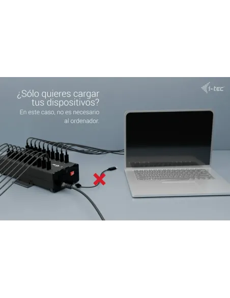 i-tec USB-C USB-A Metal Charging + data HUB, 15W per port, 20x USB-C