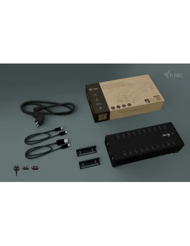 i-tec USB-C USB-A Metal Charging + data HUB, 15W per port, 20x USB-C