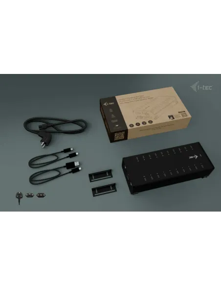 i-tec USB-C USB-A Metal Charging + data HUB, 15W per port, 20x USB-C