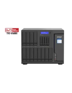 QNAP TVS-h1688X NAS Torre Intel® Xeon® W-1250 32 GB DDR4 0 TB QuTS hero Negro