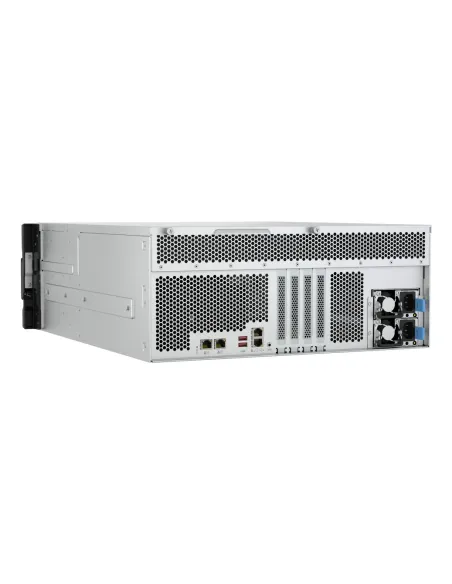 QNAP TS-h2477AXU-RP Servidor de almacenamiento Bastidor (4U) AMD Ryzen™ 7 7745 32 GB DDR5 0 TB QNAP QTS Negro, Gris