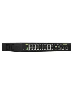 QNAP QSW-M2116P-2T2S switch Gestionado L2 2.5G Ethernet Energía sobre Ethernet (PoE) Negro 2