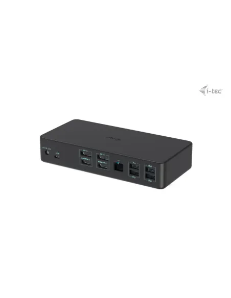 i-tec USB 3.0   USB-C   Thunderbolt 3 Professional Dual 4K Display Docking Station Generation 2 + Power Delivery 100W