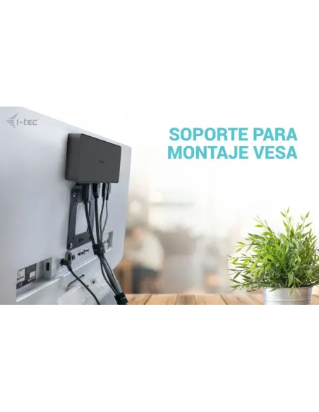 i-tec USB 3.0   USB-C   Thunderbolt 3 Professional Dual 4K Display Docking Station Generation 2 + Power Delivery 100W