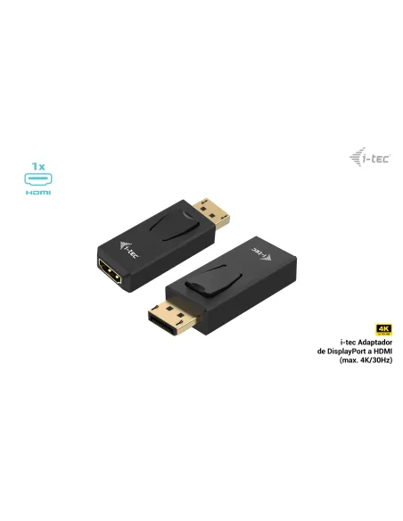 i-tec Passive DisplayPort to HDMI Adapter (max 4K 30Hz)