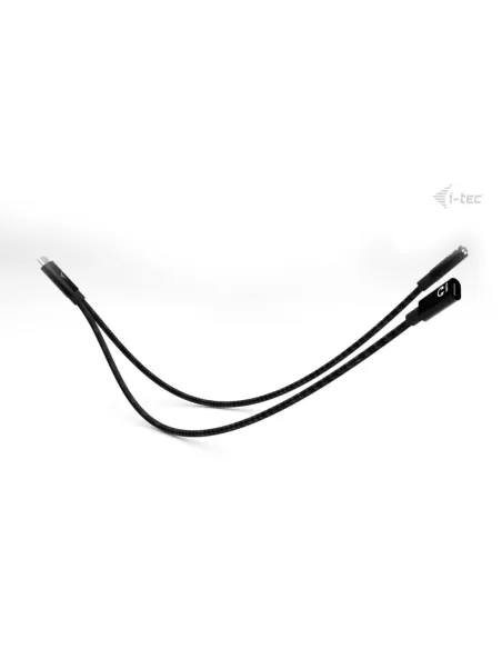 i-tec USB-C Cable Splitter Audio Data + Power Delivery 100W