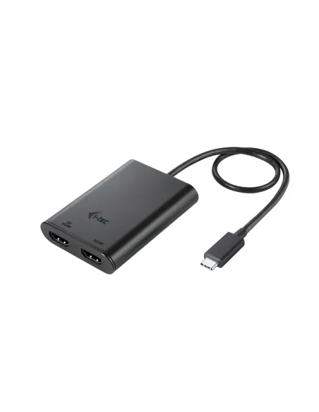i-tec USB-C Dual 4K 60Hz (single 8K 30Hz) HDMI Video Adapter