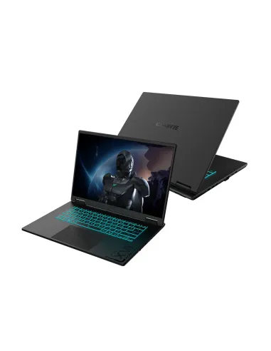 GIGABYTE GAMING A16 Portátil – 16", 165Hz WUXGA, Ryzen 7 260, RTX 5070, 32GB DDR5 5200MHz, SSD Gen4 de 1TB, DOS, Garantía de 2