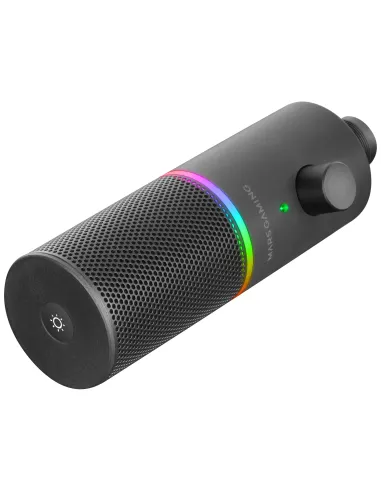 Mars Gaming MMIC-XT, Micrófono de Estudio Profesional Alta Definición 192Khz 24-bit, Brazo Omnidireccional, Soporte