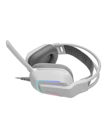 Mars Gaming MH-STRIKEW Auriculares Alámbrico Diadema Juego Blanco