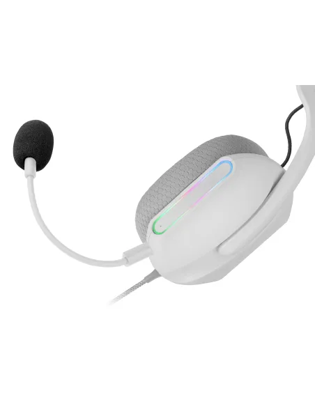 Mars Gaming MH-PROW Auriculares Alámbrico Diadema Juego USB tipo A Blanco
