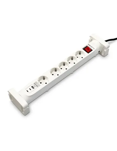 Salicru SPS SAFE 5S+ Blanco 5 salidas AC 230 V 1,4 m