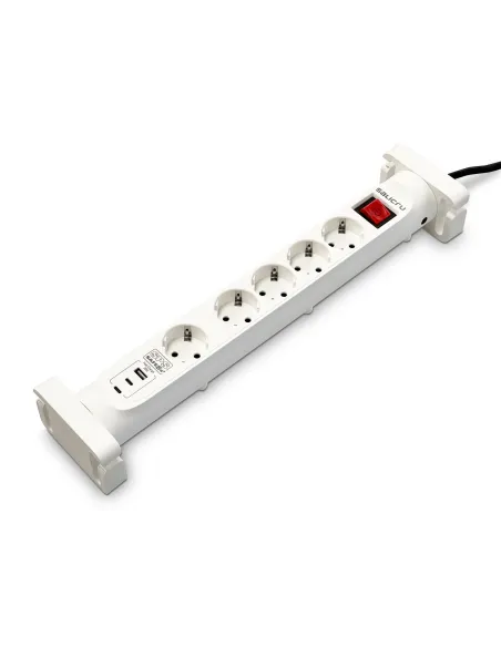 Salicru SPS SAFE 5S+ Blanco 5 salidas AC 230 V 1,4 m