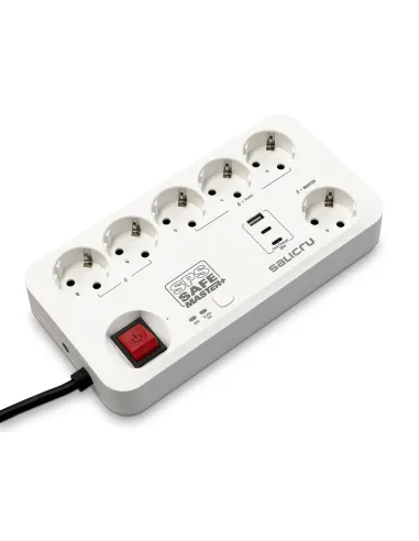 Salicru SPS SAFE MASTER+ Blanco 6 salidas AC 230 V 1,4 m