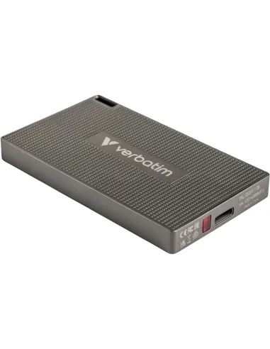 Verbatim 32031 unidad externa de estado sólido 1 TB USB Tipo C USB 3.2 Gen 2x2 Gris
