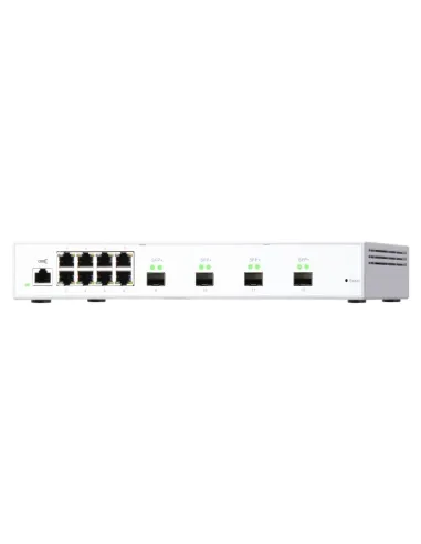QNAP QSW-M408S switch Gestionado L2 Gigabit Ethernet (10 100 1000) Blanco
