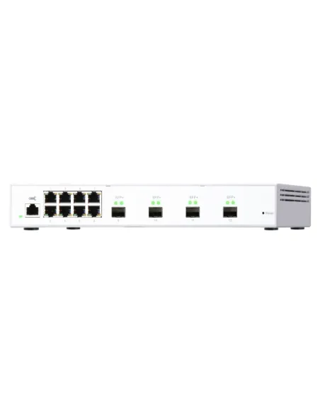 QNAP QSW-M408S switch Gestionado L2 Gigabit Ethernet (10 100 1000) Blanco