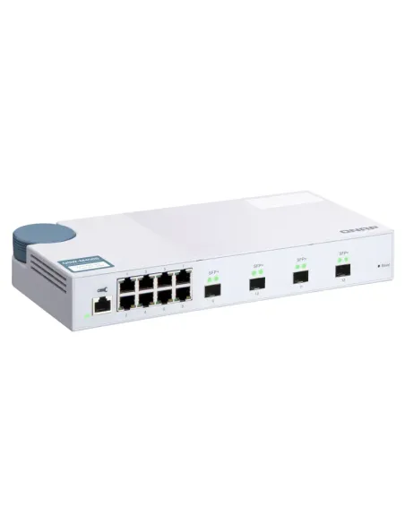 QNAP QSW-M408S switch Gestionado L2 Gigabit Ethernet (10 100 1000) Blanco