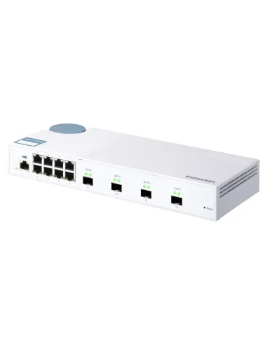 QNAP QSW-M408S switch Gestionado L2 Gigabit Ethernet (10 100 1000) Blanco