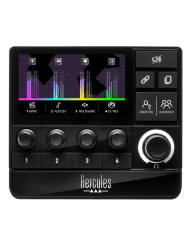 Hercules Stream 200 XLR Negro 9 botones