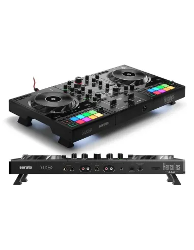 Hercules Inpulse 500 DVS (Sistema de vinilo digital) para scratch digital Negro