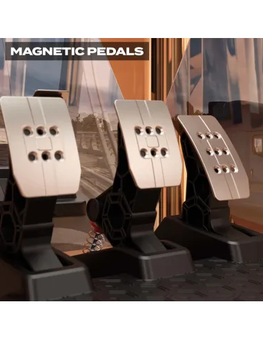 Thrustmaster T3PM Negro Pedales PC, PlayStation 4, PlayStation 5, Xbox One, Xbox Series S, Xbox Series X