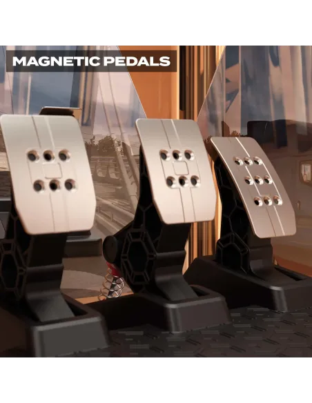 Thrustmaster T3PM Negro Pedales PC, PlayStation 4, PlayStation 5, Xbox One, Xbox Series S, Xbox Series X