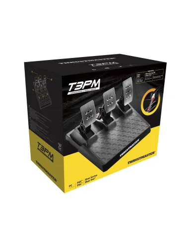 Thrustmaster T3PM Negro Pedales PC, PlayStation 4, PlayStation 5, Xbox One, Xbox Series S, Xbox Series X