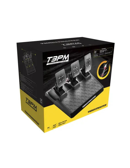 Thrustmaster T3PM Negro Pedales PC, PlayStation 4, PlayStation 5, Xbox One, Xbox Series S, Xbox Series X