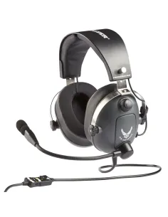 Thrustmaster T.Flight U.S. Air Force Auriculares Alámbrico Diadema Aviación Control de tráfico aéreo Negro, Gris