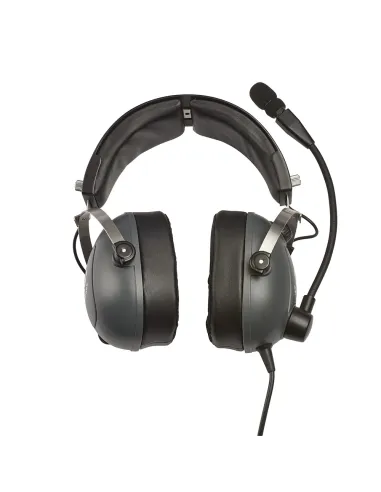 Thrustmaster T.Flight U.S. Air Force Auriculares Alámbrico Diadema Aviación Control de tráfico aéreo Negro, Gris