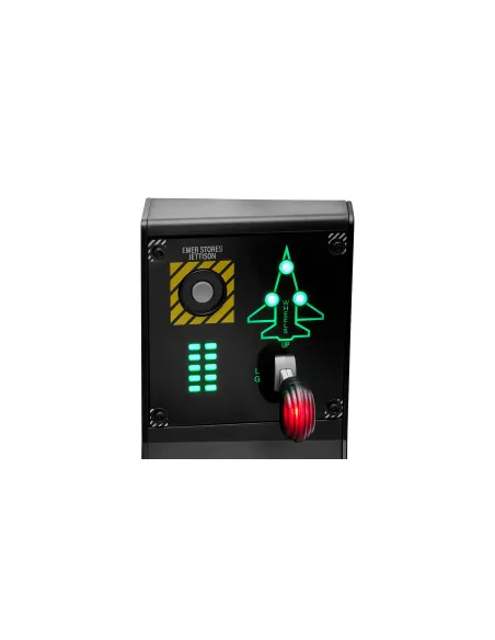 Thrustmaster VIPER Panel Negro USB Joystick Palanca de control lateral + cuadrante de aceleración PC