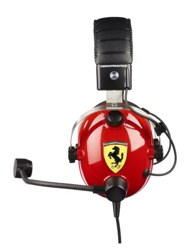 Thrustmaster T.Racing Auriculares Alámbrico Diadema Juego Negro, Rojo, Acero inoxidable, Amarillo