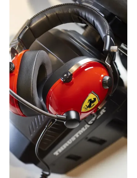 Thrustmaster T.Racing Auriculares Alámbrico Diadema Juego Negro, Rojo, Acero inoxidable, Amarillo