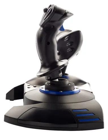 Thrustmaster T.Flight Hotas 4 Negro, Azul USB Palanca de mando Digital PC, PlayStation 4, PlayStation 5