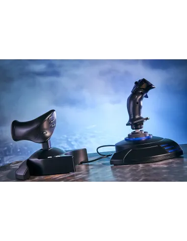 Thrustmaster T.Flight Hotas 4 Negro, Azul USB Palanca de mando Digital PC, PlayStation 4, PlayStation 5