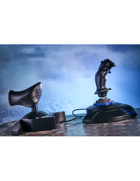 Thrustmaster T.Flight Hotas 4 Negro, Azul USB Palanca de mando Digital PC, PlayStation 4, PlayStation 5