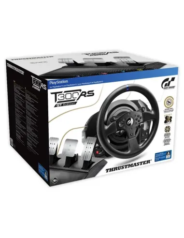 Thrustmaster T300 RS GT Negro Volante + Pedales Analógico Digital PC, PlayStation 4, PlayStation 5, Playstation 3