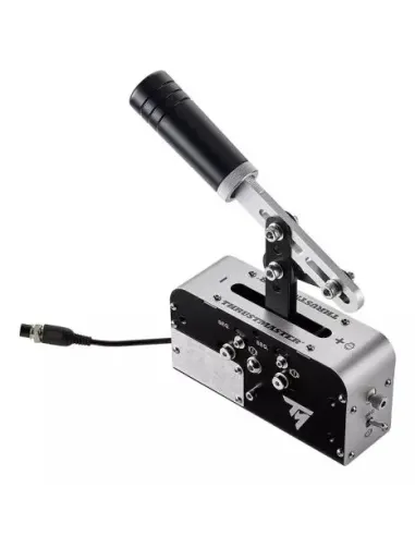 Thrustmaster 4060306 mando y volante Negro, Plata USB Freno de mano PC, PlayStation 4, PlayStation 5, Xbox One, Xbox One S,