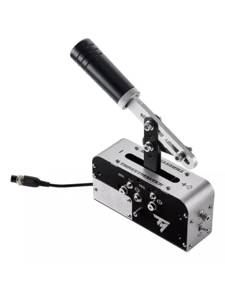 Thrustmaster 4060306 mando y volante Negro, Plata USB Freno de mano PC, PlayStation 4, PlayStation 5, Xbox One, Xbox One S,