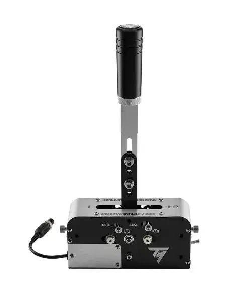 Thrustmaster 4060306 mando y volante Negro, Plata USB Freno de mano PC, PlayStation 4, PlayStation 5, Xbox One, Xbox One S,