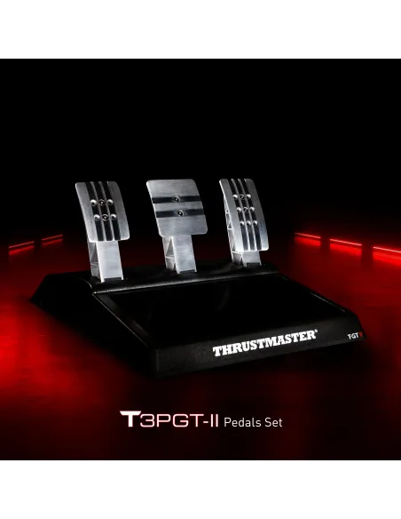 Thrustmaster T-GT II Volant + pedalier 4160823 Negro, Acero satinado USB Volante + Pedales PC, PlayStation 4, PlayStation 5
