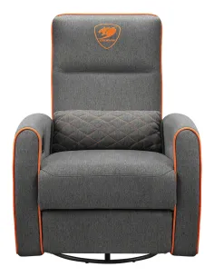 COUGAR CGR-FDF-GRO Butaca para jugar Asiento acolchado Gris, Naranja