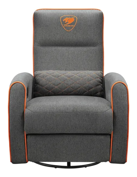 COUGAR CGR-FDF-GRO Butaca para jugar Asiento acolchado Gris, Naranja