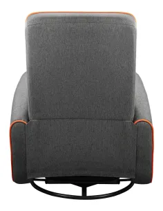 COUGAR CGR-FDF-GRO Butaca para jugar Asiento acolchado Gris, Naranja 2
