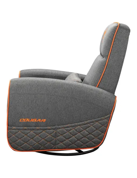 COUGAR CGR-FDF-GRO Butaca para jugar Asiento acolchado Gris, Naranja