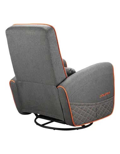 COUGAR CGR-FDF-GRO Butaca para jugar Asiento acolchado Gris, Naranja
