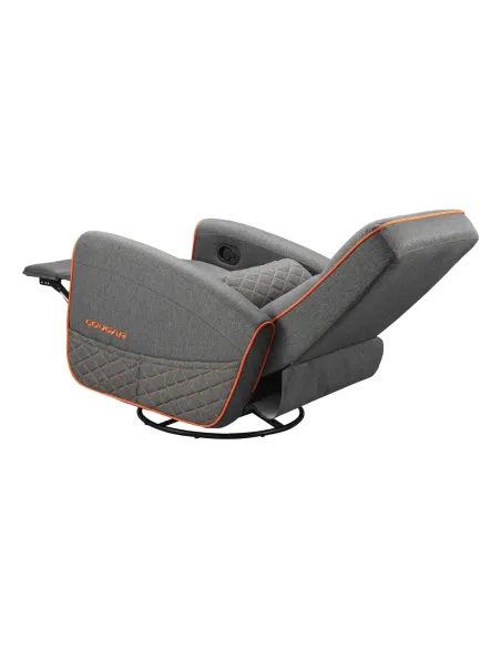 COUGAR CGR-FDF-GRO Butaca para jugar Asiento acolchado Gris, Naranja