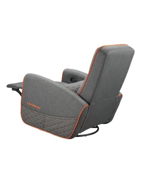 COUGAR CGR-FDF-GRO Butaca para jugar Asiento acolchado Gris, Naranja