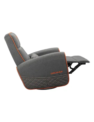 COUGAR CGR-FDF-GRO Butaca para jugar Asiento acolchado Gris, Naranja